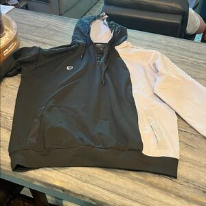 Twitch Two-Tone Black and White Hoodie- Rare